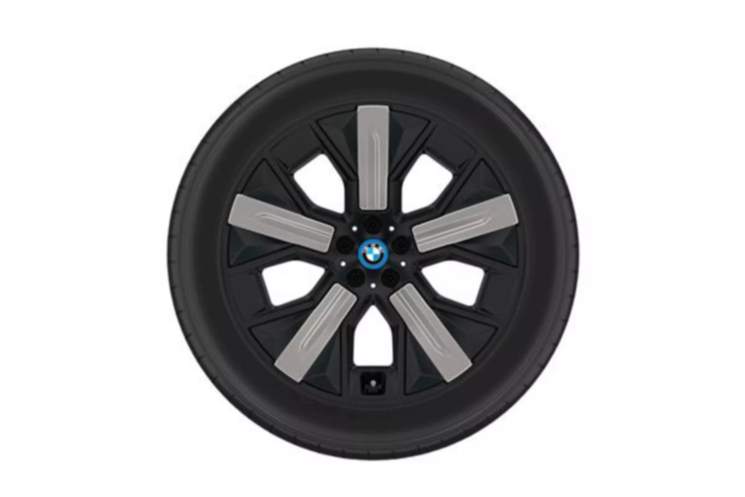 21" BMW aerodinamikai keréktárcsák, 1011, Jet fekete, téli gumi készlet.