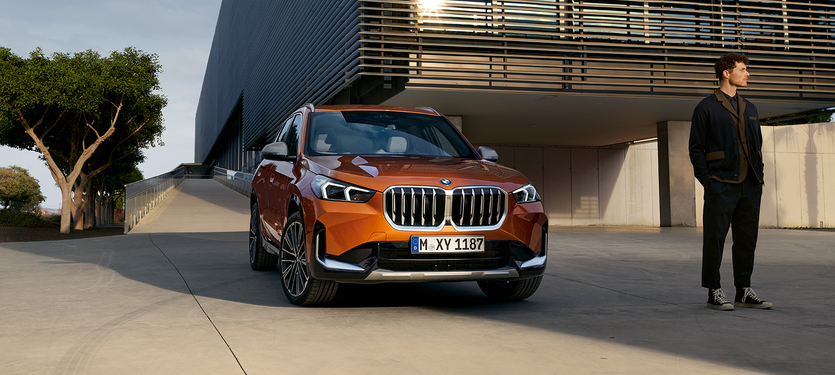 A BMW X1 KÜLSŐ DIZÁJNJA.
