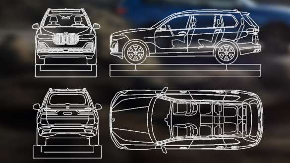 A BMW X7 M60i xDRIVE MŰSZAKI ADATAI.