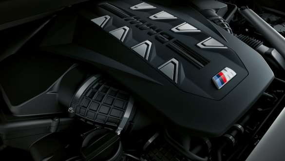 M TwinPower Turbo V8-as benzinmotor.